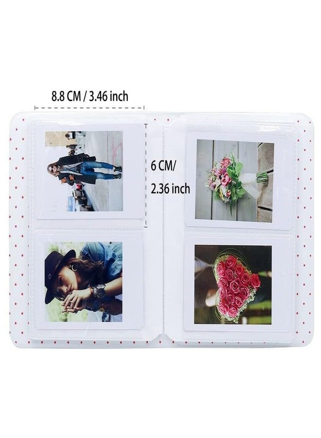 ZENKO 64-Pocket Album + 5 Magnetic Frames fits Fujifilm Instax Film Roll Mini (12, 11, 9, 8, 40, Evo, Liplay), Mini Link Printer, Polaroid Snap Touch, PIC-300, Z2300 Mint Instant Cameras (Beige) - Image 3